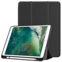 imoshion Coque tablette Trifold pour Apple iPad 6 (2018) 9.7 pouces / iPad 5 (2017) 9.7 pouces / Air 2 (2014)/Air 1 (2013) - Noir