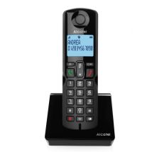 Alcatel S280 EWE Teléfono DECT Identificador de llamadas Negro - Nuevo