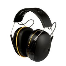 3M Casque antibruit sans fil WorkTunes doté de la technologie sans fil Bluetooth , 90543EC1 (94-105 dB), Le Noir