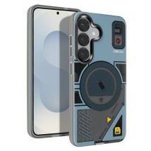 Coque MagSafe pour Samsung Galaxy S25 F-Protect Gris