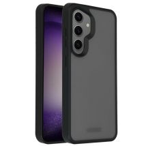 Accezz Coque Givrée Robuste pour Samsung Galaxy S24 - Noir