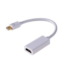 Akyga AK-AD-38 câble vidéo et adaptateur 0,15 m HDMI Type A (Standard) Mini DisplayPort Blanc