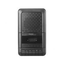 Auvisio PX-2387-919 lecteur/enregistreur cassettes Lecteur de cassette portable 1 platine(s) Noir