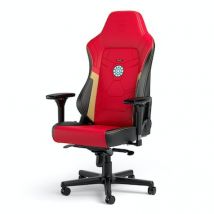 noblechairs HERO Iron Man Edition Siège de jeu sur PC Siège rembourré Noir, Rouge