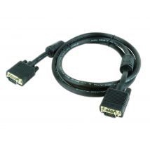 Gembird 1.8m HD15 M/M cable VGA 1,8 m VGA (D-Sub) Negro - Nuevo