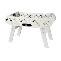 Futbolín blanco - Futbolín compacto y elegante - Nuevo