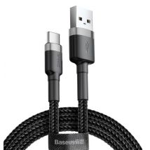 Baseus CATKLF-UG1 câble USB 3 m USB A USB C Noir