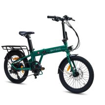 Virum 2026 - Bicicleta Eléctrica Ultra-Ligera Plegable 36V 10Ah - Verde - Nuevo