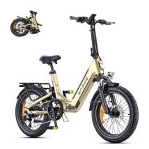 Vélo électrique compact tout suspendu ENGWE L20 3.0 Boost 20 pouces à gros pneus 250 W 75 Nm Boost Power avec batterie 48 V 13,5 Ah