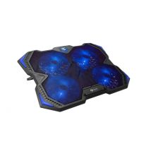C-TECH GCP-01B sistema di raffreddamento per laptop 43,9 cm (17,3 ) 900 g/min Nero - Nuovo