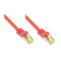 Alcasa RJ45/RJ45, 30 m cable de red Rojo Cat7 S/FTP (S-STP) - Nuevo