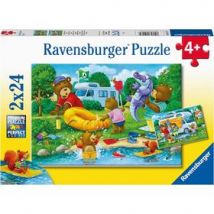 Puzzle Familia De Osos Se Va De Camping