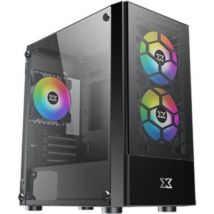 XIGMATEK Oreo Negro - Caja sin fuente de alimentación - Mini torre - Formato M-ATX - Nuevo