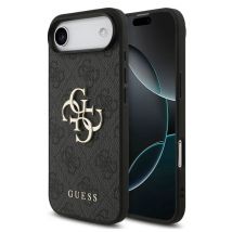 Coque 4G Metal Logo Guess pour Apple iPhone Air, Noir
