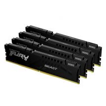 Kingston Technology FURY Beast 128 GB 5600 MT/s DDR5 CL40 DIMM (Set di 4) Nero XMP - Nuovo