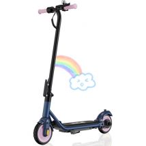 Trottinette Électrique pour Enfants - RCB - Trois vitesses - Double freins - Cadeau Super Rose