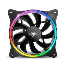 Spirit Of Gamer Ventilateur de boitier AirForce Circle RGB - 12cm (Noir)