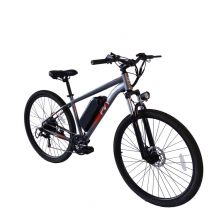 Bici elettrica PVY M29 con controllo tramite app, batteria 48V 17,5Ah, cambio Shimano a 7 velocità - Grigio - Nuovo