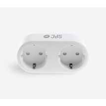 SPC CLEVER PLUG DUAL Prise intelligente 3680 W Blanc