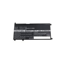 CoreParts MBXDE-BA0093 ricambio per laptop Batteria (Laptop Battery for Dell 52Wh - Li-ion 15.2V 3400mAh Black, - 52Wh Li-ion 15.2V 3400mAh Black, 