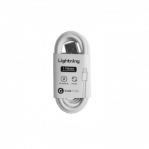 Câble de Charge et Transfert de donnée USB-A vers Lightning 2,4A 1M Blanc