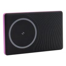 RealPower PB-5000 MAG 5000 mAh Cargador inalámbrico Rosa - Nuevo