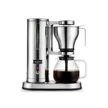 Cafetière filtre Aarke AAA1300 10 tasses carafe verre inox chromé accents noirs