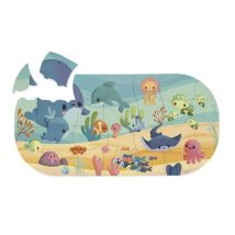 Puzzle de bain sous l'océan de 28 pièces pour les tout-petits