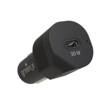 Green E 3760259008697 chargeur d'appareils mobiles Ordinateur portable, Smartphone, Tablette Noir Allume-cigare Auto