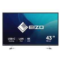 EIZO FlexScan EV4340X-BK LED display 108 cm (42.5 ) 3840 x 2160 Pixeles 4K Ultra HD Negro - Nuevo