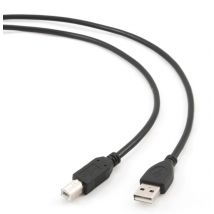 Gembird CCP-USB2-AMBM-10 cable USB 3,04 m USB A USB B Negro - Nuevo