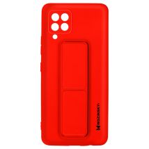 Coque Samsung Galaxy A42 Silicone Support Magnétique Pliable Wozinsky Rouge