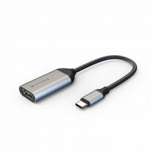 HYPER HD425A adaptador de cable de vídeo USB Tipo C HDMI Acero inoxidable - Nuevo