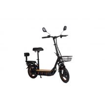 Patinete eléctrico Kukirin C1 Pro - Autonomía de 100 km, motor de 500 W, plegable, asiento trasero y cesta, ideal para desplazamientos diarios - Nuevo