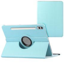 imoshion Coque tablette rotatif à 360° pour Samsung Galaxy Tab S10 Plus / Tab S9 FE Plus / Tab S9 Plus - Bleu clair