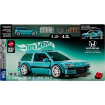 Hot Wheels Speed Custom Honda Civic EF Set di costruzione 250 pezzi Colore unico - Nuovo