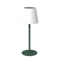 KREAFUNK ARC Lampe LED Tactile – Portable, recharge solaire & USB-C, jusqu'à 24 heures d'autonomie, 2 hauteurs possibles, éclairage d'ambiance -Vert