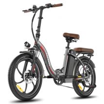 E-bike FAFREES F20+ Pro - Motor 250W Batería 36V22.5Ah Neumáticos De 20 Pulgadas Frenos Mecánicos De Disco - Gris - Nuevo