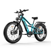 Vélo électrique à double moteur GUNAI-M2 1500 W 26 pouces VTT ebike 7 vitesses