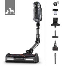 Rowenta X-Force Flex RH99A9 aspirateur Noir, Gris Sans sac