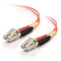 C2G 10m LC/LC LSZH Duplex 50/125 Multimode Fibre Patch Cable Cable de fibra óptica e InfiniBand Naranja - Nuevo