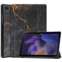 imoshion Coque tablette Design Trifold pour Samsung Galaxy Tab A8 - Black Marble