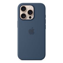 Apple Coque en silicone avec MagSafe pour iPhone 16 Pro - Denim Apple iPhone 16 Pro