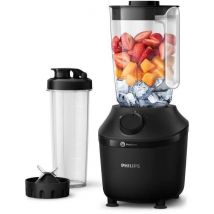 PHILIPS Blender Daily HR2041/41, 450W, 4 lames ProBlend 4, Bol plastique de 1,9L, Gourde, 1 vitesse