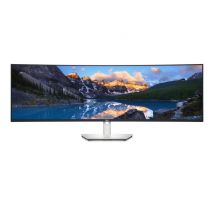 DELL UltraSharp U4924DW LED display 124,5 cm (49 ) 5120 x 1440 pixels 5K Ultra HD LCD Noir, Argent