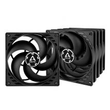 ARCTIC P14 PWM PST Value Pack Boitier PC Ventilateur 14 cm Noir 5 pièce(s)