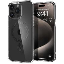 Spigen SGP Funda MagSafe para iPhone 15 Pro Serie Ultra Hybrid Esquinas Reforzadas Transparente - Nuevo