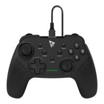Savio RAGE Gamepad PC Sony PlayStation 3 Sort - PlayStation Noir USB Manette de jeu Analogique PC, Playstation 3