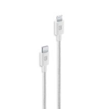 Cellularline Cavo Telato 150 cm USB-C to LIGHTNING Câble tressé ultra-résistant