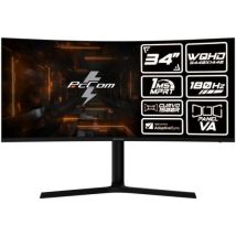 PcCom Elysium Pro 34 WQHD 180Hz VA Curvo 1500R Adaptive Sync Ajustable en Altura - Nuevo